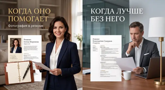Фото в резюме. Когда оно помогает, а когда лучше без него Фото в резюме. Когда оно помогает, а когда лучше без него